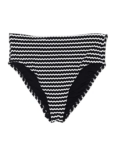Pre-owned Lands' End Swimsuit Bottoms In Black