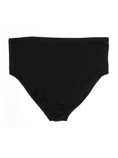 Pre-owned Lands' End Swimsuit Bottoms In Black