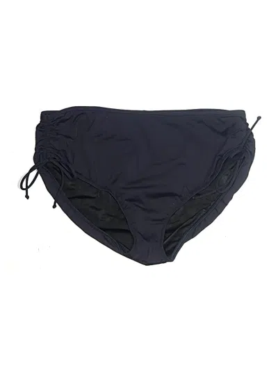 Pre-owned Lands' End Swimsuit Bottoms In Black