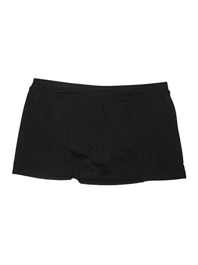 Pre-owned Lands' End Swimsuit Bottoms In Black