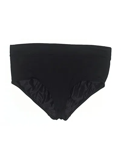 Pre-owned Lands' End Swimsuit Bottoms In Black