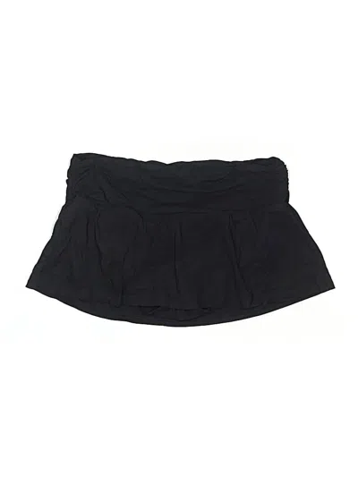 Pre-owned Lands' End Swimsuit Bottoms In Black