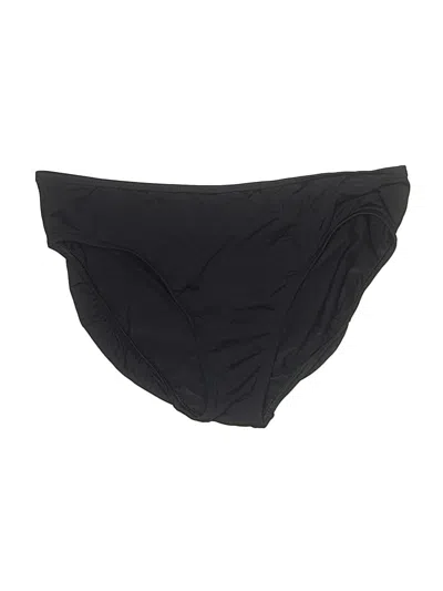 Pre-owned Lands' End Swimsuit Bottoms In Black