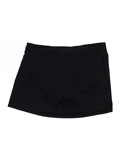 Pre-owned Lands' End Swimsuit Bottoms In Black