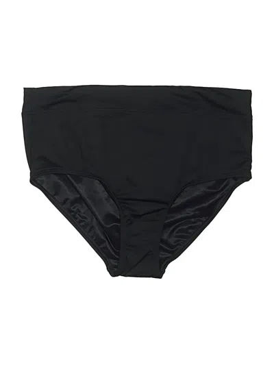 Pre-owned Lands' End Swimsuit Bottoms In Black
