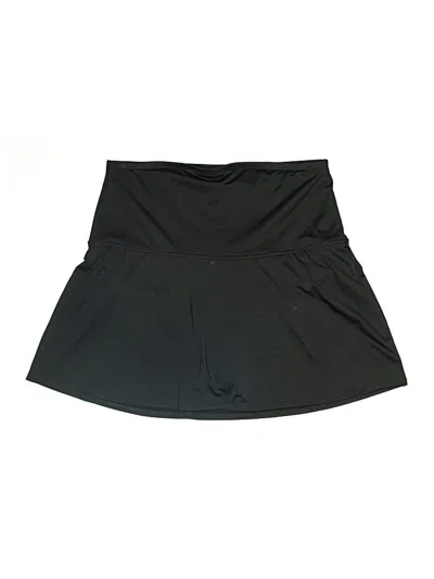 Pre-owned Lands' End Swimsuit Bottoms In Black