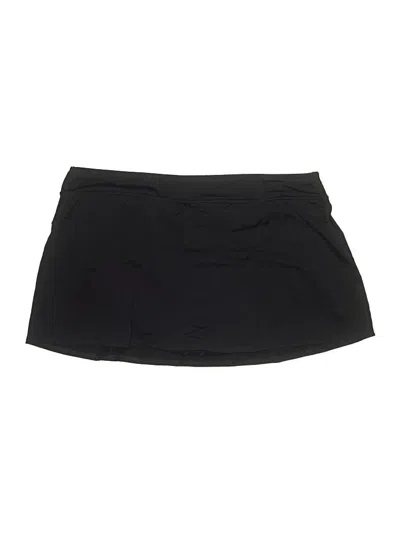 Pre-owned Lands' End Swimsuit Bottoms In Black