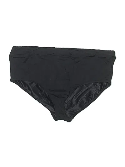 Pre-owned Lands' End Swimsuit Bottoms In Black