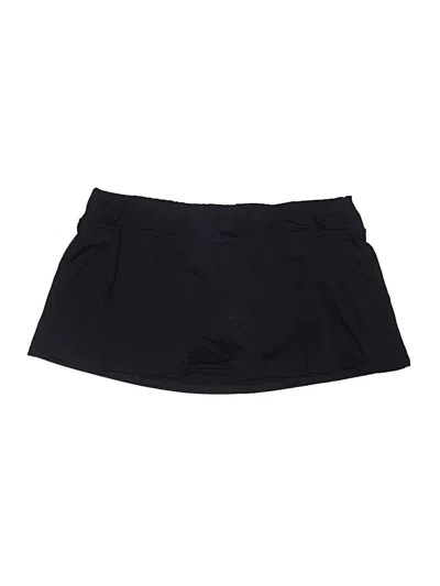 Pre-owned Lands' End Swimsuit Bottoms In Black