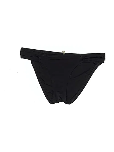 Pre-owned Lands' End Swimsuit Bottoms In Black