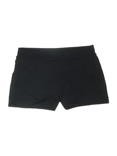 Pre-owned Lands' End Swimsuit Bottoms In Black