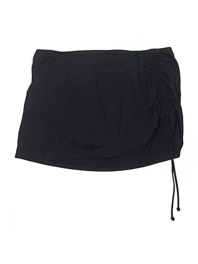 Pre-owned Lands' End Swimsuit Bottoms In Black