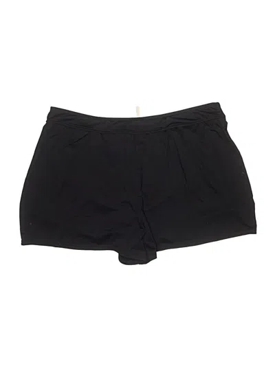 Pre-owned Lands' End Swimsuit Bottoms In Black