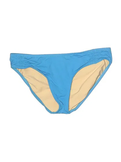 Pre-owned Lands' End Swimsuit Bottoms In Blue