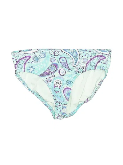 Pre-owned Lands' End Swimsuit Bottoms In Blue