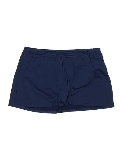 Pre-owned Lands' End Swimsuit Bottoms In Blue