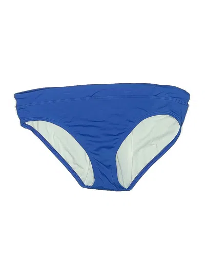 Pre-owned Lands' End Swimsuit Bottoms In Blue