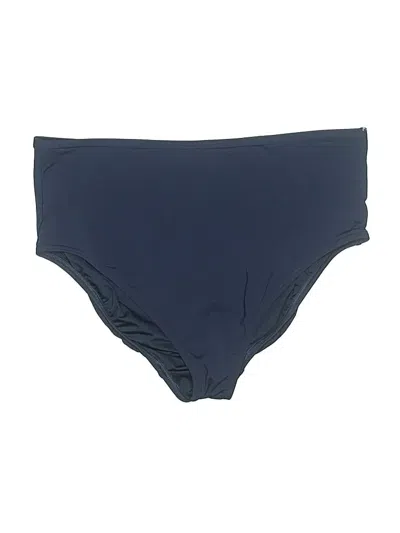 Pre-owned Lands' End Swimsuit Bottoms In Blue