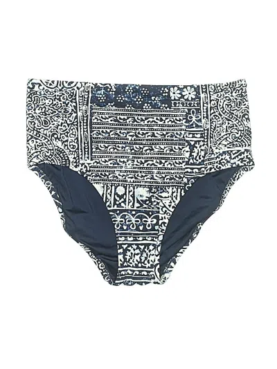 Pre-owned Lands' End Swimsuit Bottoms In Blue