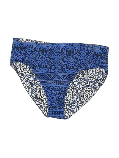 Pre-owned Lands' End Swimsuit Bottoms In Blue