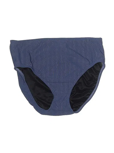 Pre-owned Lands' End Swimsuit Bottoms In Blue