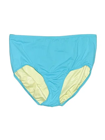 Pre-owned Lands' End Swimsuit Bottoms In Blue