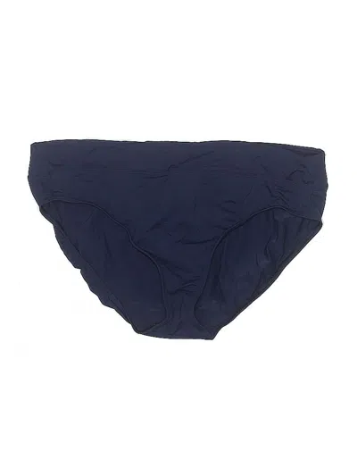Pre-owned Lands' End Swimsuit Bottoms In Blue