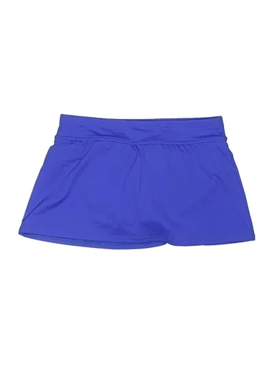 Pre-owned Lands' End Swimsuit Bottoms In Blue