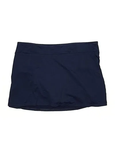 Pre-owned Lands' End Swimsuit Bottoms In Blue