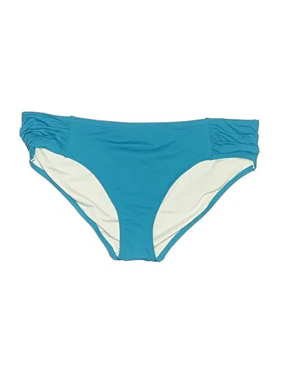 Pre-owned Lands' End Swimsuit Bottoms In Blue