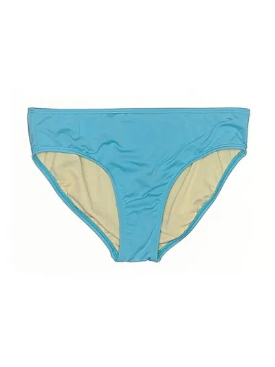 Pre-owned Lands' End Swimsuit Bottoms In Blue