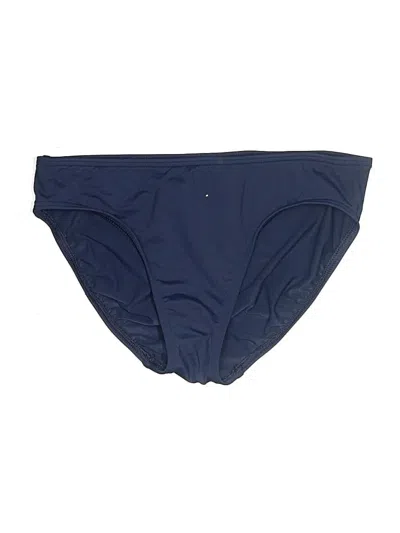 Pre-owned Lands' End Swimsuit Bottoms In Blue
