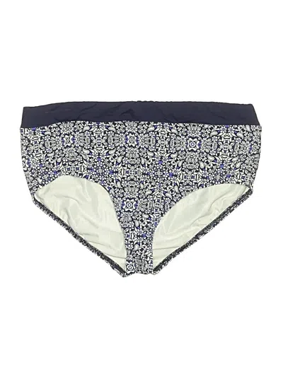 Pre-owned Lands' End Swimsuit Bottoms In Blue