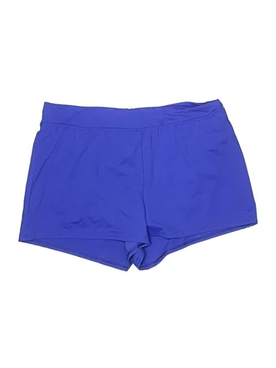 Pre-owned Lands' End Swimsuit Bottoms In Blue