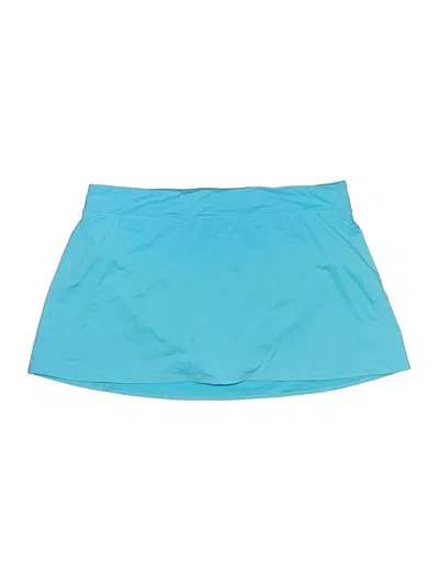 Pre-owned Lands' End Swimsuit Bottoms In Blue