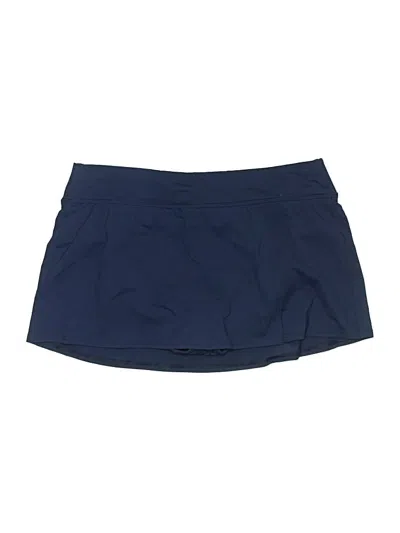 Pre-owned Lands' End Swimsuit Bottoms In Blue