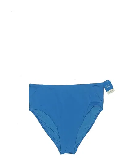Pre-owned Lands' End Swimsuit Bottoms In Blue