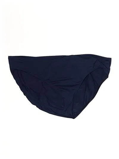 Pre-owned Lands' End Swimsuit Bottoms In Blue