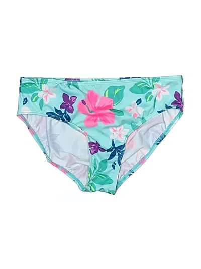 Pre-owned Lands' End Swimsuit Bottoms In Blue