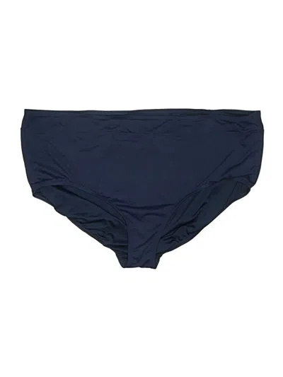 Pre-owned Lands' End Swimsuit Bottoms In Blue