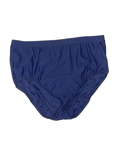 Pre-owned Lands' End Swimsuit Bottoms In Blue