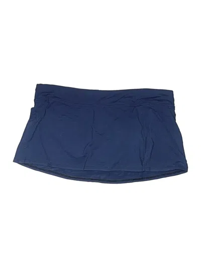 Pre-owned Lands' End Swimsuit Bottoms In Blue