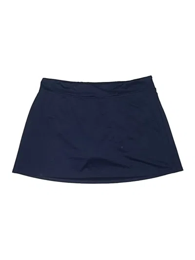 Pre-owned Lands' End Swimsuit Bottoms In Blue