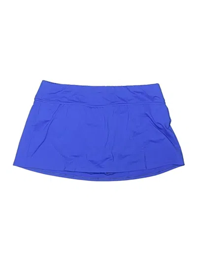 Pre-owned Lands' End Swimsuit Bottoms In Blue