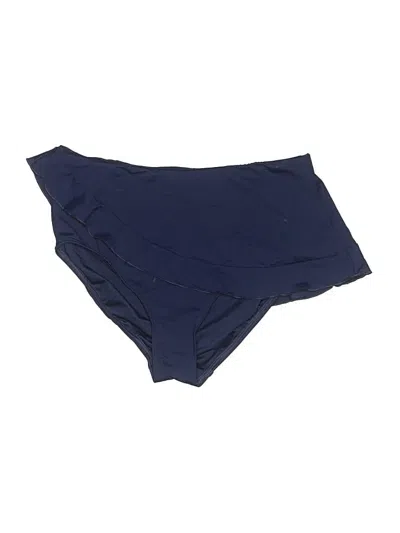 Pre-owned Lands' End Swimsuit Bottoms In Blue