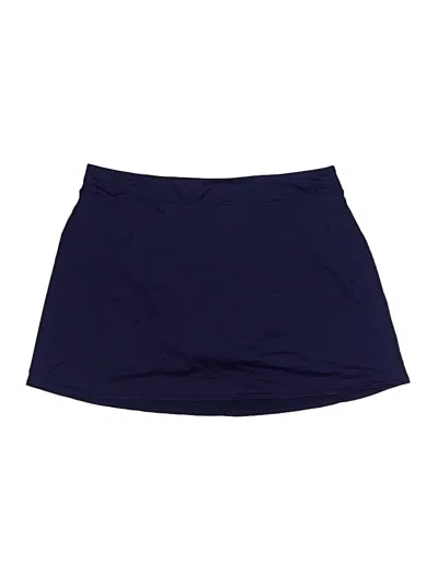 Pre-owned Lands' End Swimsuit Bottoms In Blue