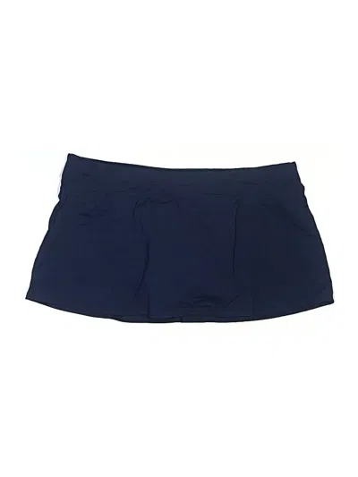 Pre-owned Lands' End Swimsuit Bottoms In Blue