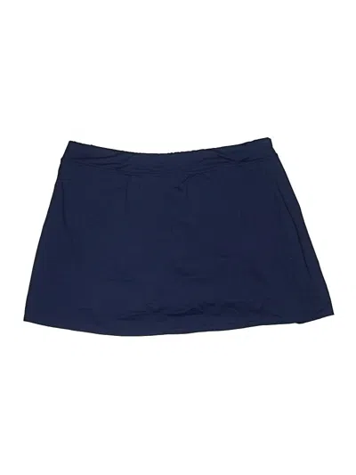 Pre-owned Lands' End Swimsuit Bottoms In Blue