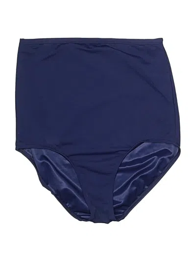 Pre-owned Lands' End Swimsuit Bottoms In Blue