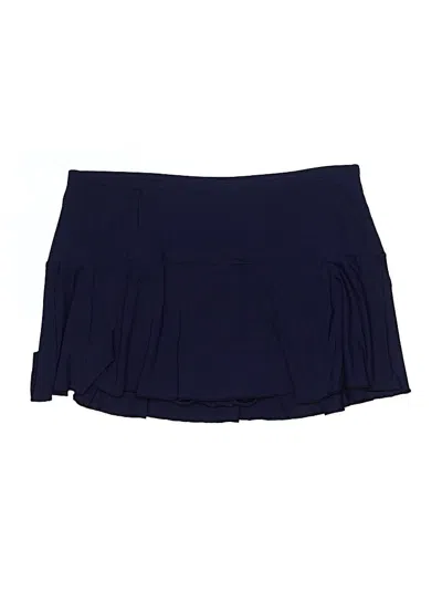 Pre-owned Lands' End Swimsuit Bottoms In Blue
